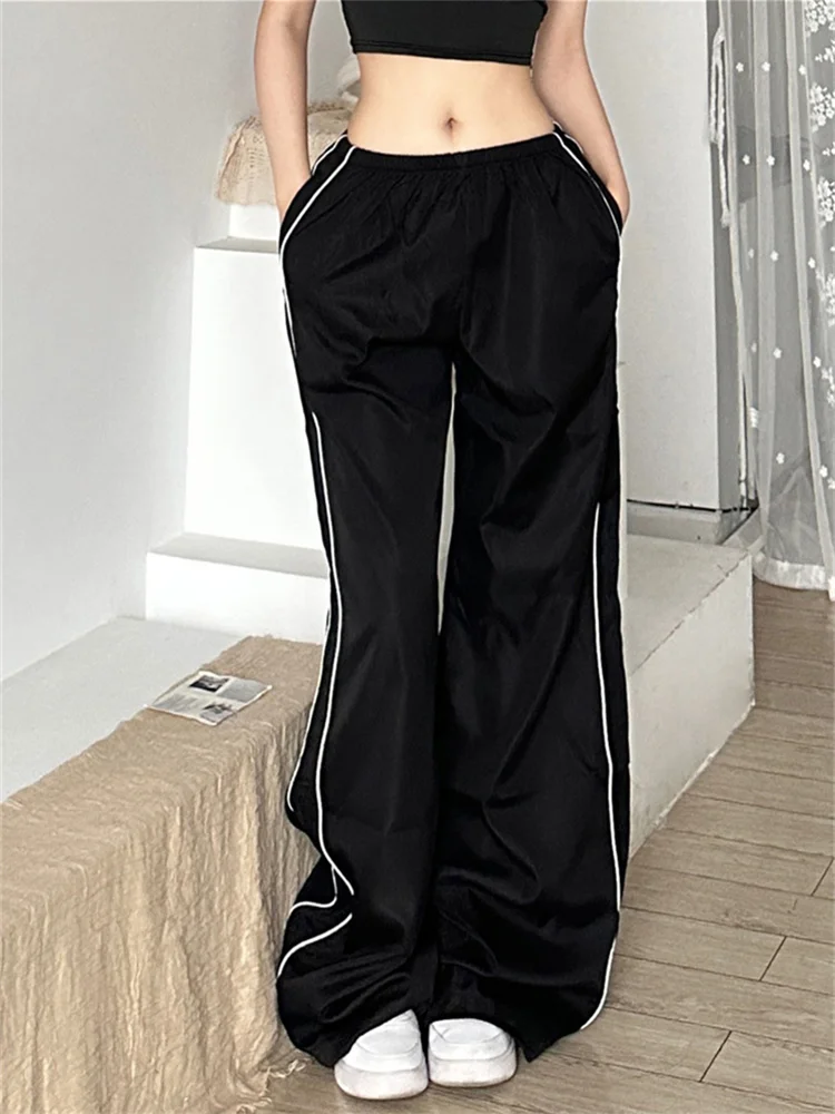 

Новинка 2023, винтажная Женская одежда, европейский и американский стиль, весна-осень, модные уличные свободные спортивные Длинные Простые бр...