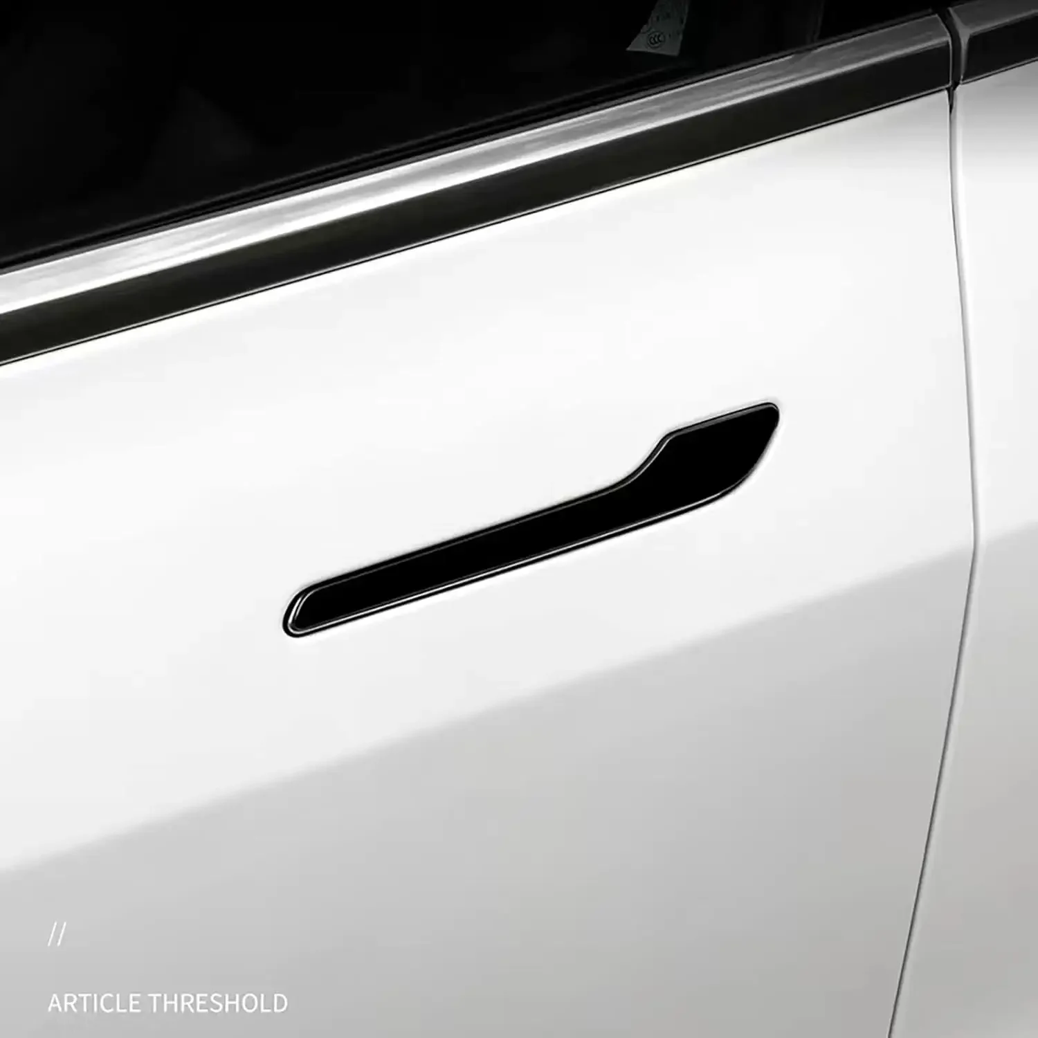 Tesla Model 3/Y декоративная крышка дверной ручки 4 шт. АБС-пластик вокруг защиты от