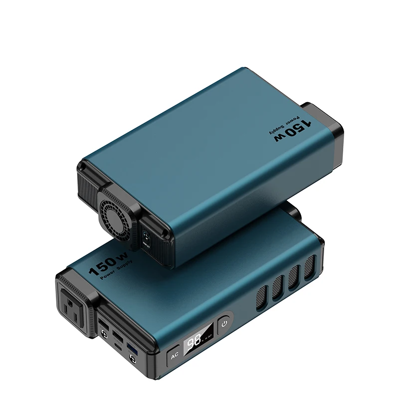 

5 In 1 Ac Dc Pd Usb Solar Battery Backup Ac Laptop Power Bank 50000mah With Type C Pd 150w Fast Charge And Dc 12v -16.8v Output