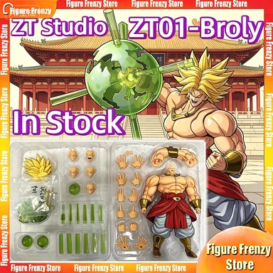Фото Специальное предложение! В наличии: Фигурки ZT Studio ZT01 ZT02 ZT03 Dragon Ball Z SHF Super Saiyan SSJ3 Broly Broli (Аниме) №1
