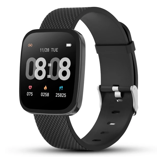 R32 Smart Watch with Heart Rate&Sleep Monitor, IP67 Waterproof, Full touch control,  Mobile phone APP control for Men&Women. 1