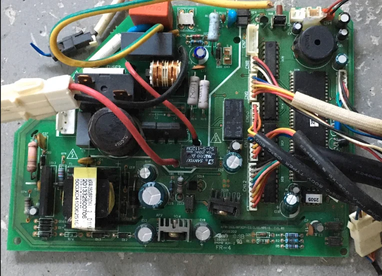 

1pc used Midea air conditioning board 20091202KFR-26G/BP3DY-12.D.11 20090828