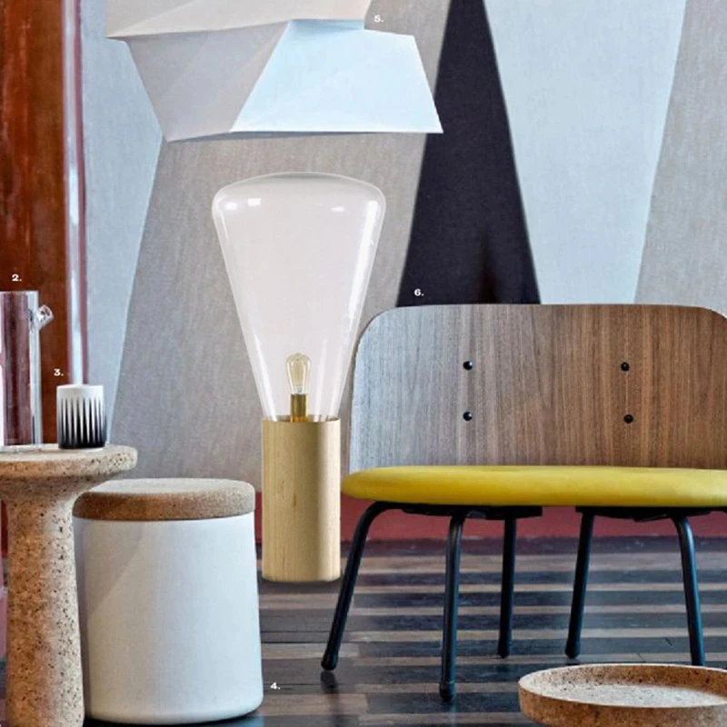 Стеклянный торшер NoEnName_Null