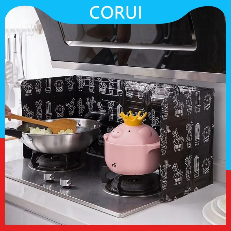 

Oil Splash Protection Screen Anti Splatter Shield Guard Gas Stove Baffle Plate