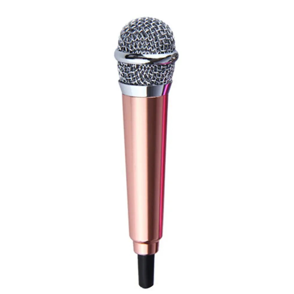 

Mobile Phone Microphone 3.5mm Jack Plug Portable Condenser With Studio Voice Sing Professional Wired With Earphone