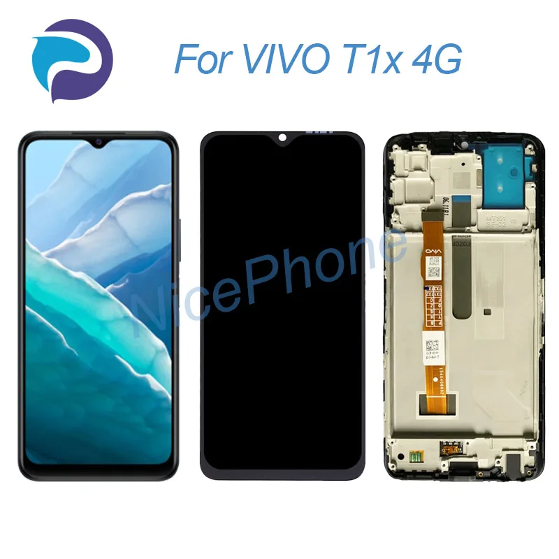 ЖК-экран с сенсорным дигитайзером для VIVO T1x 4G дисплей 2408*1080