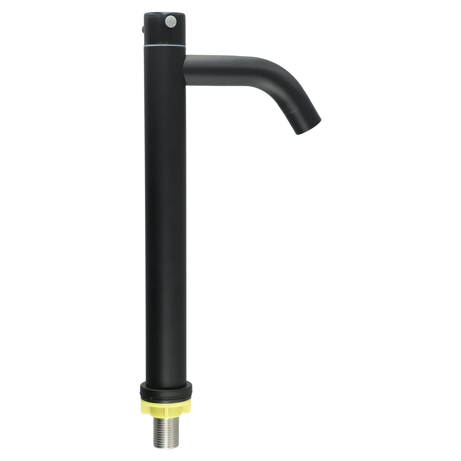 Смеситель для раковины из нержавеющей стали 304 черный одинарный смеситель