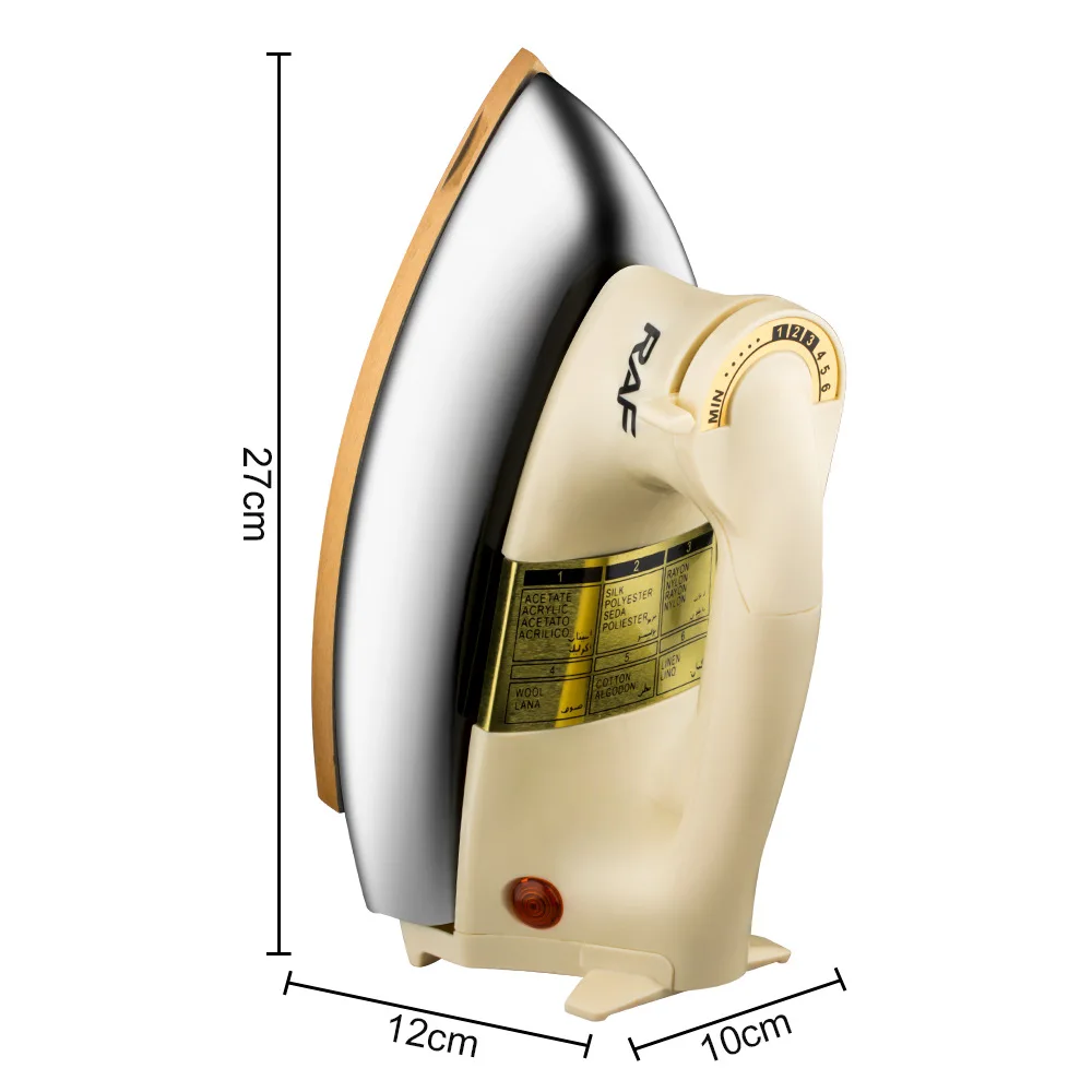 Прочная антипригарная пластина классический электрический утюг с быстрым