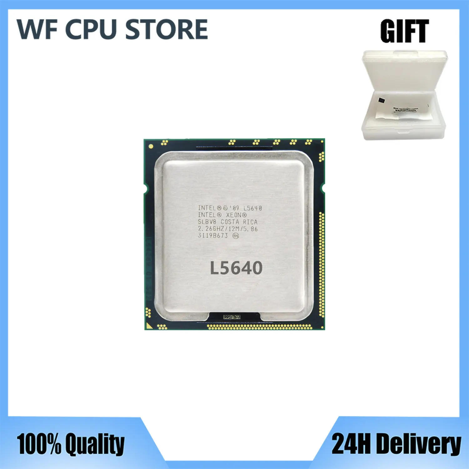 

Серверный процессор Intel Xeon L5640 2,26 ГГц 12 МБ 5,86 ГТ/с SLBV8 LGA 1366