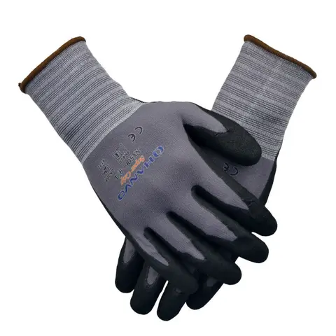 Перчатки мужские с нитриловым покрытием, рабочие перчатки среднего и большого размера для свадьбы, работы на открытом воздухе, 1 пара