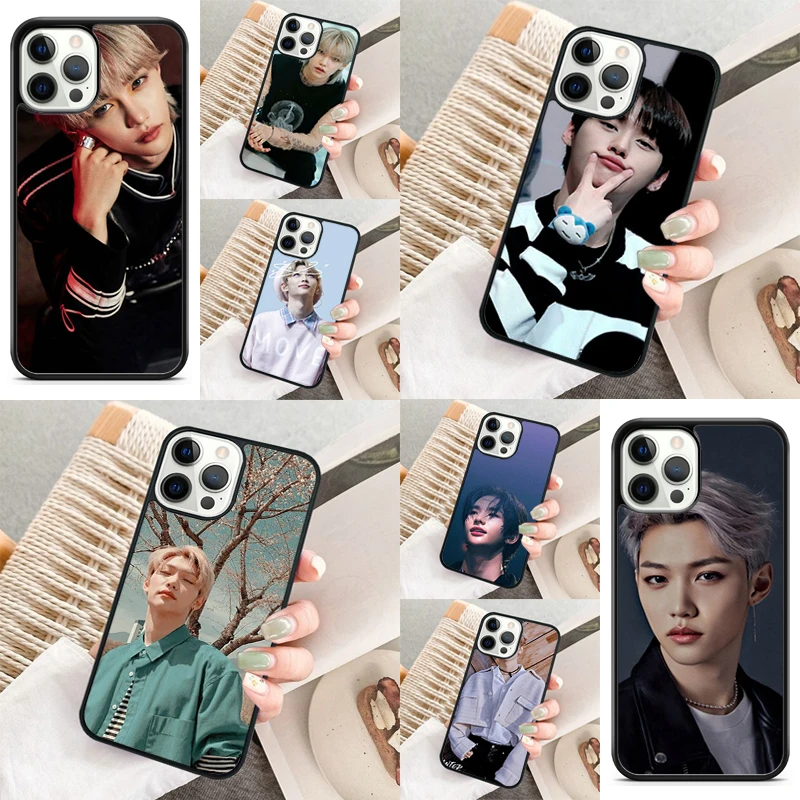 Felix Hyunjin I N Minho Stray Kids чехол для телефона iPhone 14 11 12 13 mini Pro X XR XS MAX 7 8 Plus SE Samsung S21 S22 Ultra
