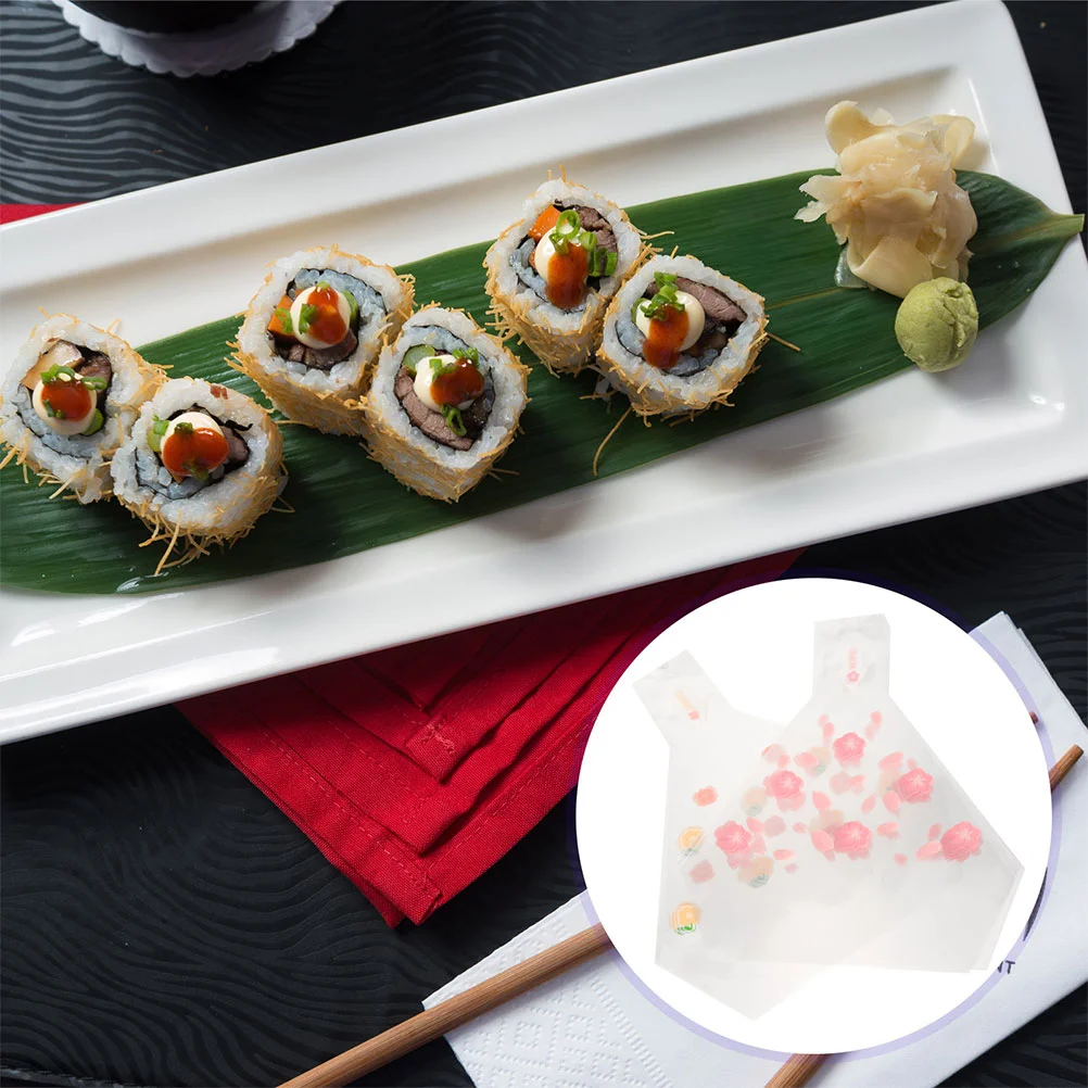 100 шт. треугольные рисовые шарики упаковка японская обертка для онигири