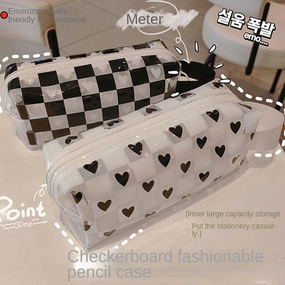 

Neat Lines Student Waterproof Pencil Bag High Quality Materials Are Waterproof And Moisture-proof Stationery Bag Easy To Manage