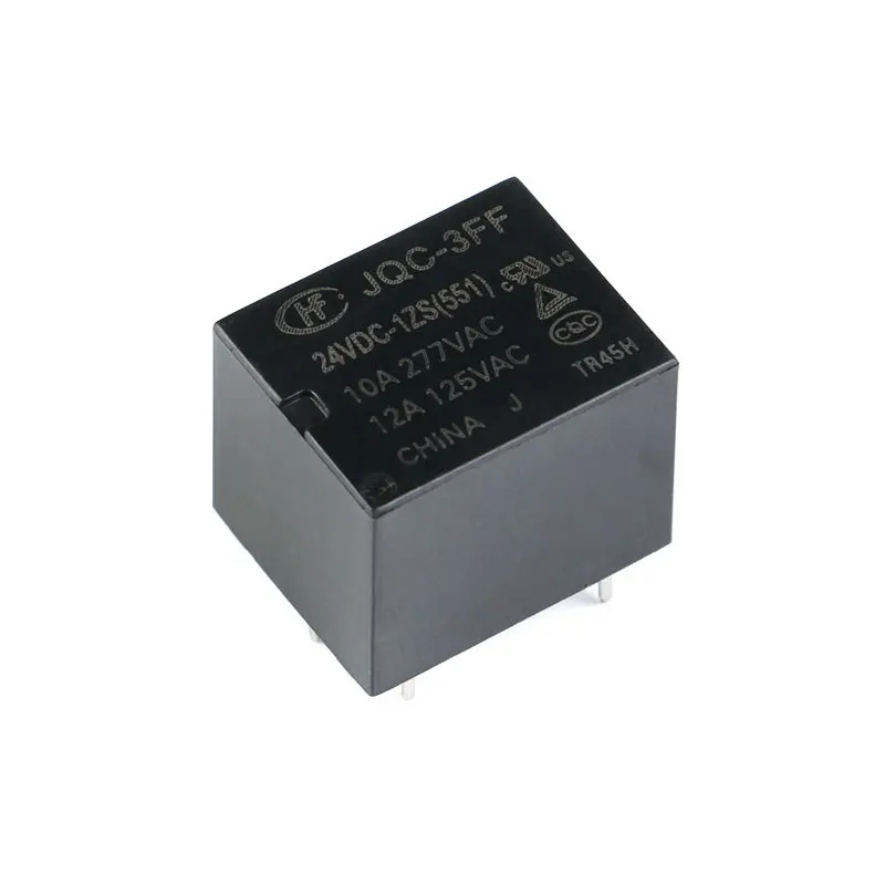 

2 шт. реле 10А HF3FF - JQC 3FF-005-1ZS 3FF-012-1ZS 3FF-005-1ZS(551) 5-контактные DIP5 HF-JQC-3FF - 5В 9В 12В 24В DC реле