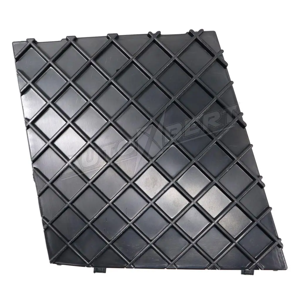 Передний бампер для BMW 5 серии E60 E61, нижний сетчатый гриль, накладка на крышку 51117897186 51117897184, правый левый, черный