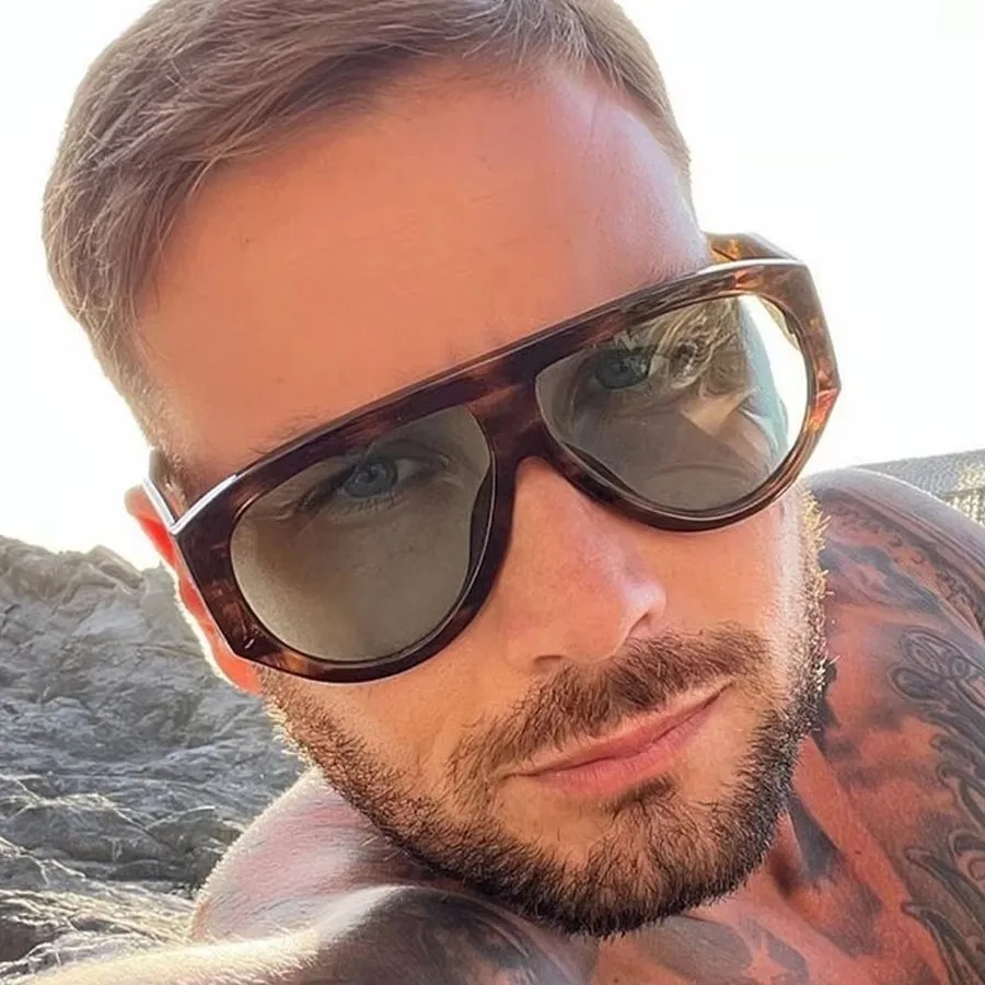 CRIXALIS брендовые солнцезащитные очки-пилоты для женщин модные негабаритные очки в