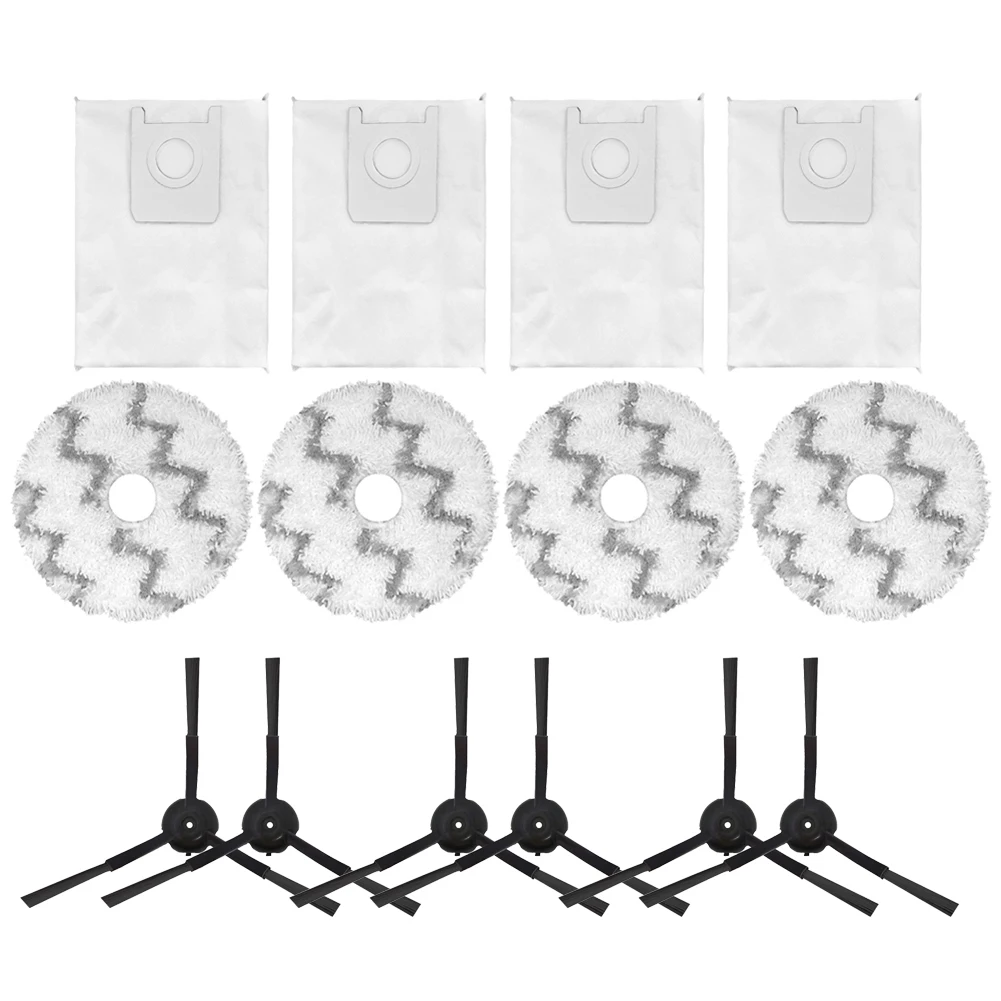 

Боковая щетка, тряпка для швабры, пылесборники для Xiaomi Roidmi EVA SDJ06RM, самоочищающийся, для опорожнения, робот, запасные части