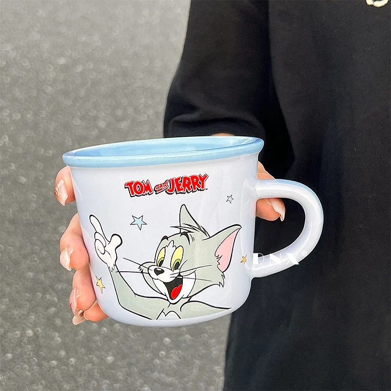 Том Джерри милая мультяшная тодели керамическая кофейная чашка Galore кавайная
