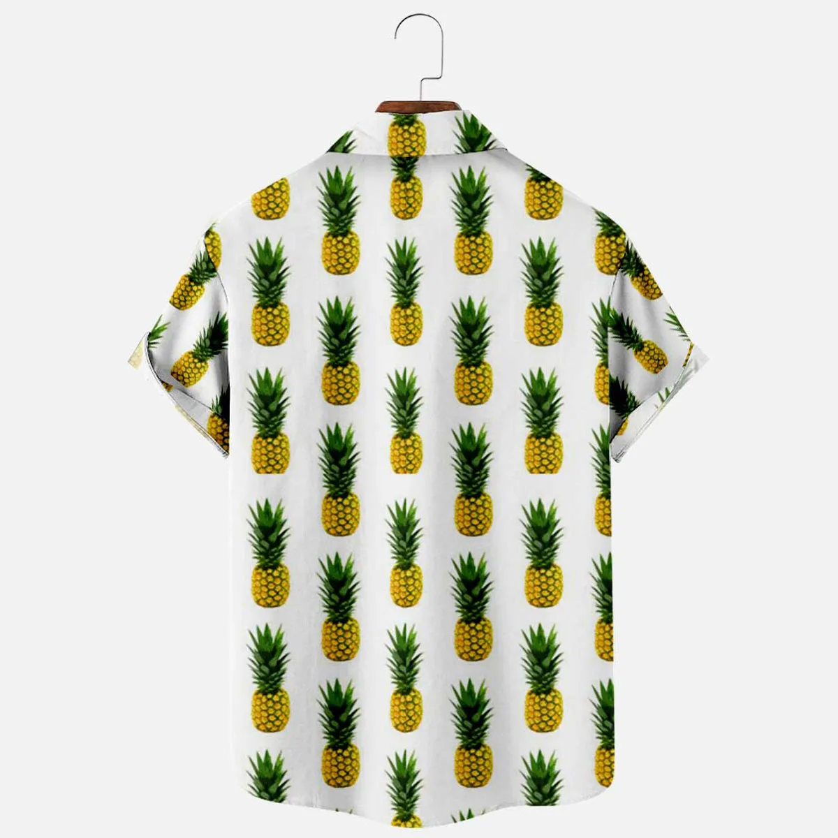 FEGKZLI Men's Casual Short Sleeve Shirts Oversized Bohemia Shirts Summer Scenery Print Tops for Hawaiian Beach Home
