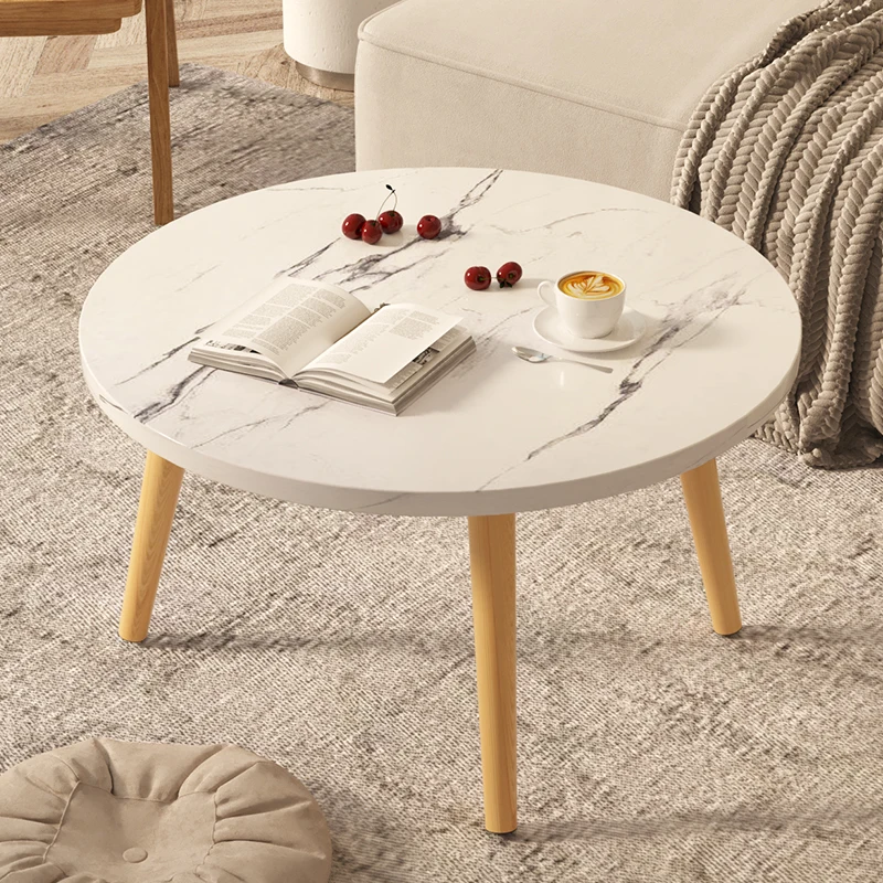 2-уровневая круглый конец журнальный столик сбоку декоративный столик деревянный ножки мебель для гостиной 