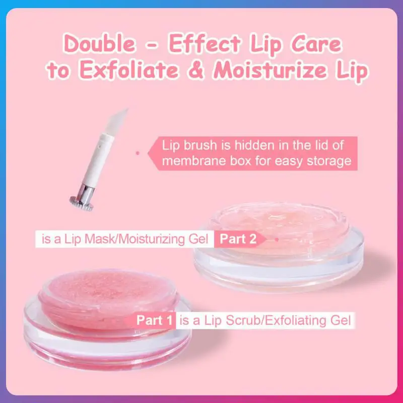 

Восстанавливающая Маска для губ IMMETEE, увлажняющая и одаливающая линии губ, отшелушивающая и защищающая от потресканий скраб для губ Combo TSLM1