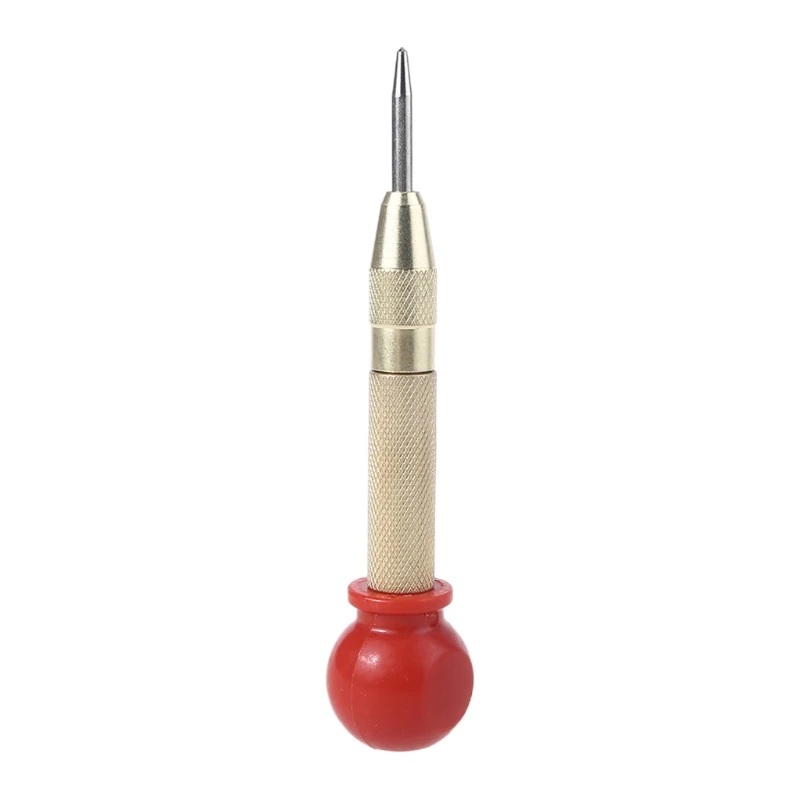 

5" Spring Loaded Automatic Center Pin Punch Hole Impact with Protective Sleeve