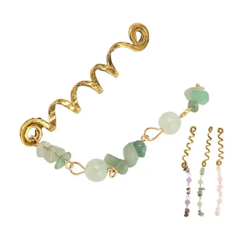 

Hair Braid Rings Hair Dreadlock Jewelry Fashionable Exquisite for Party