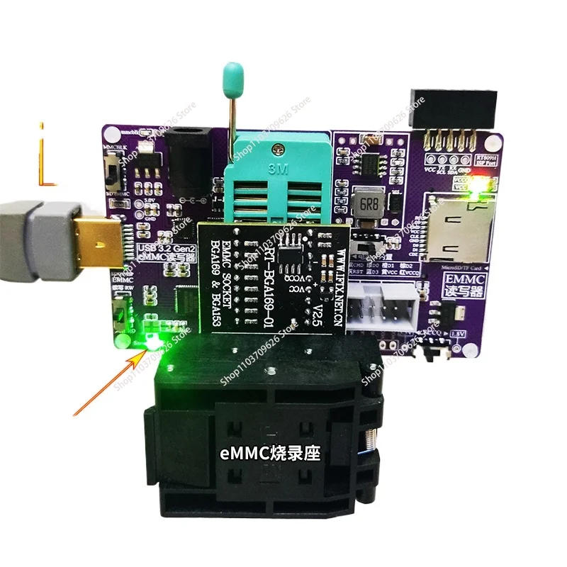 Высокоскоростной адаптер USB 809 SD_TF подставка H инструмент для чтения и записи