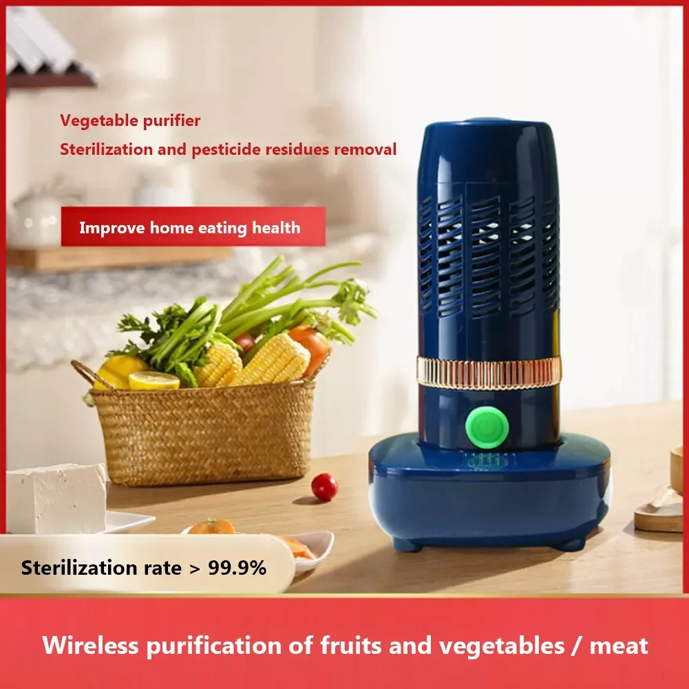 

Vegetable Cleaner USB Charging Vegetable Cleaning Machine Waterproof Lightweight for Household Kitchen Gadget