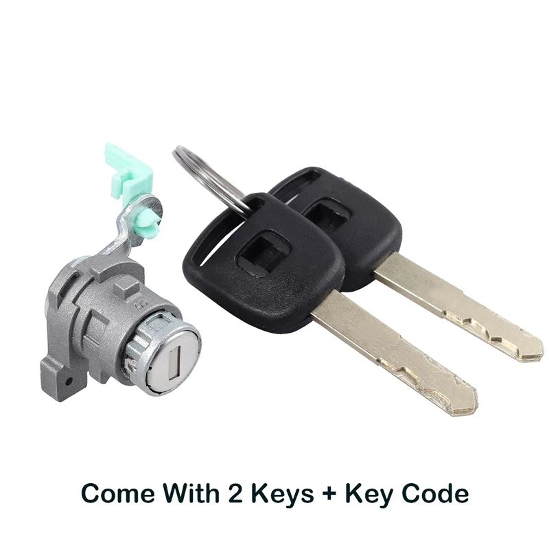 

New Left Driver Side Door Lock Cylinder Switch With 2 Keys For Honda Accord 2003-07 4 Door 72181-SDA-A11