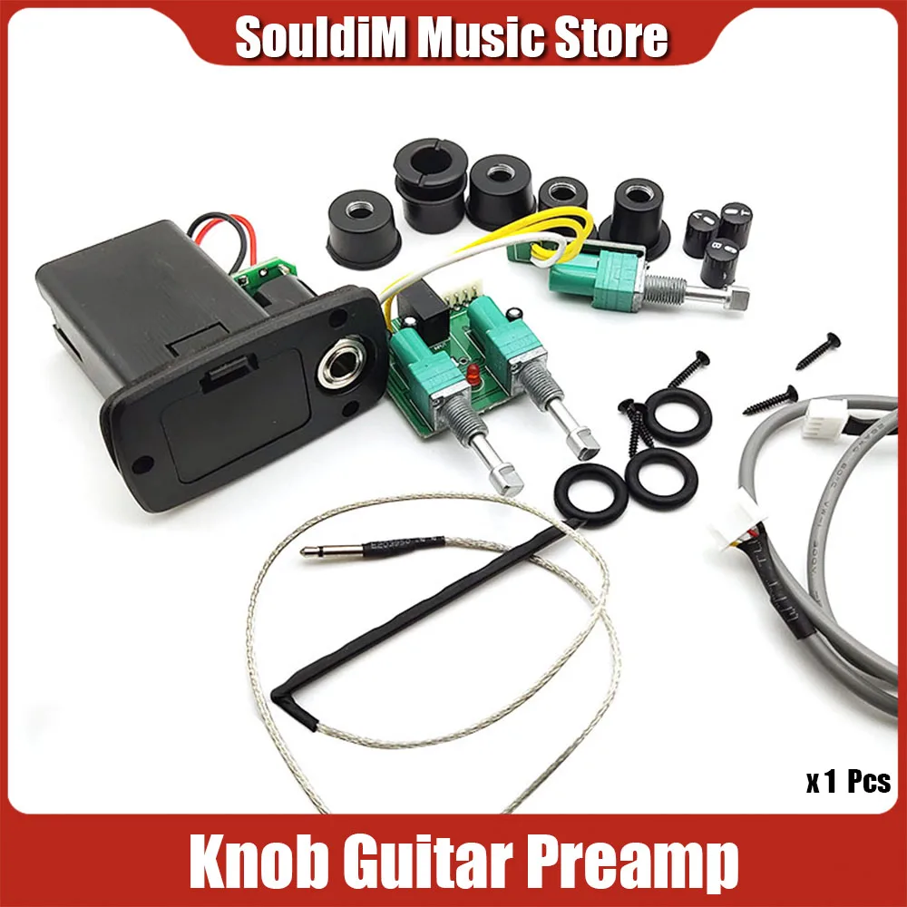 Акустическая классическая гитара 3 диапазона эквалайзер предварительный