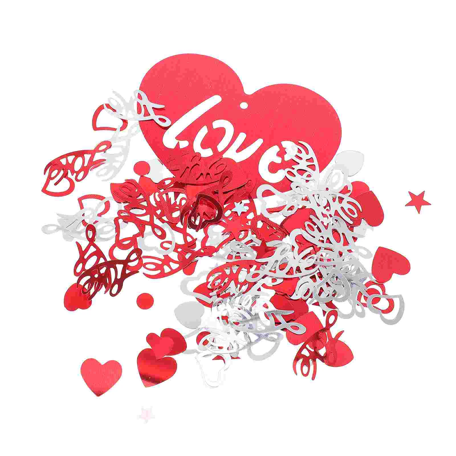 

1Pack Valentine Table Sequins Decorative Party Wedding Filling Decor Wedding Table Centerpiece Decor