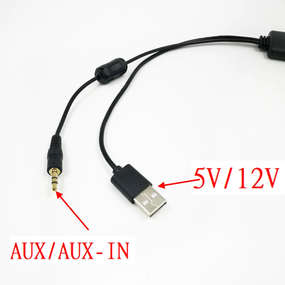 Bluetooth-аудиокабель AUX с поддержкой Bluetooth и микрофоном (art.: 7a25ea62d) - 7a25ea62d