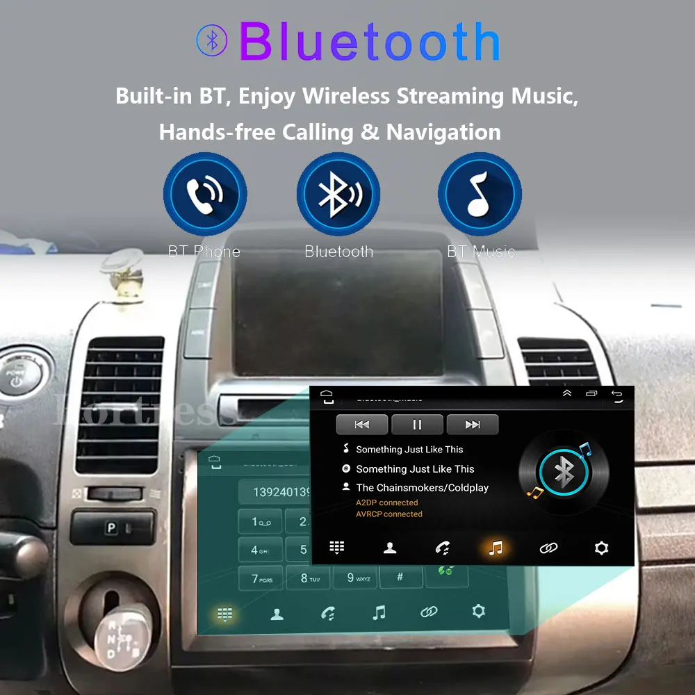 Android 16 для Toyota Prius 20 2003-2009 авто радио мультимедиа стерео головное устройство плеер навигационный экран GPS Carplay без 2din DVD (art.: 3920cff3c12cb) - 3920cff3c12cb