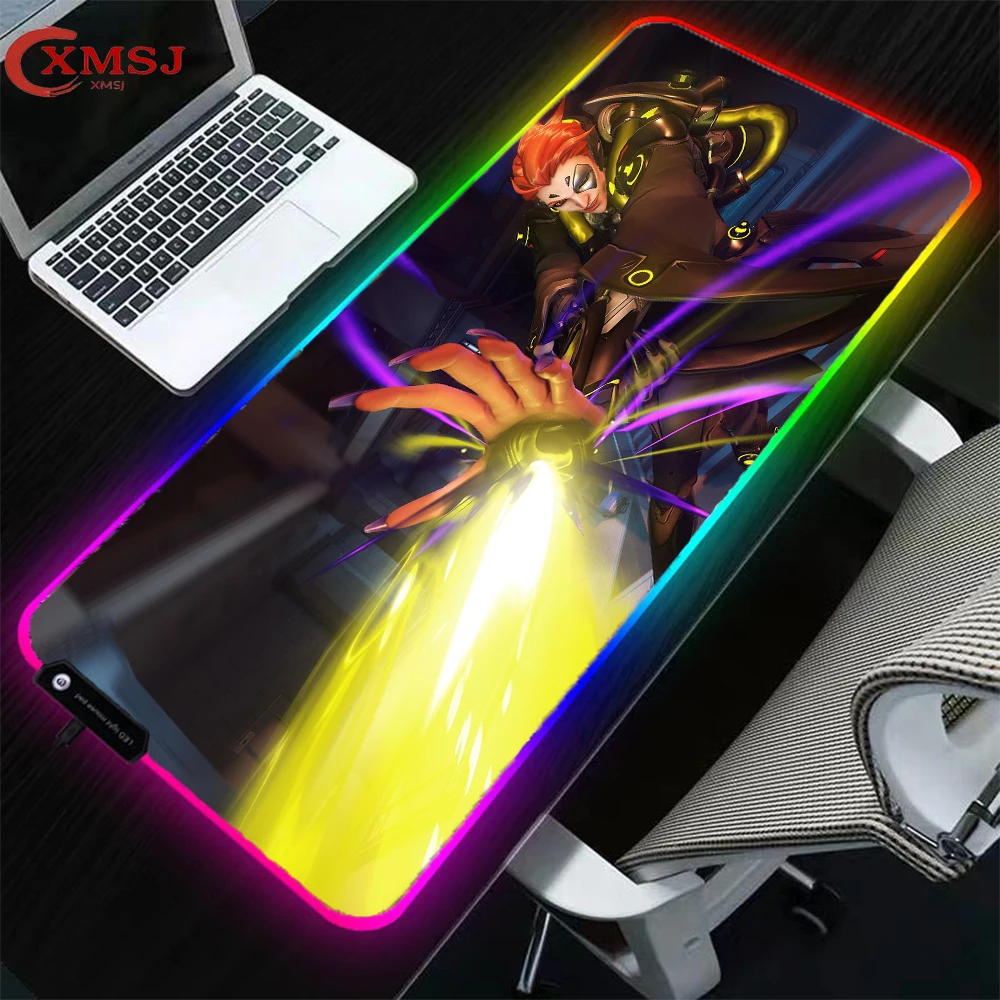 Anime Sexy Mouse Pad Gamer Company Xxl Mouse Pad Gaming Computer Desktop Protector Rgb Pad Computer Office Rug Desk Mat 40x90cm