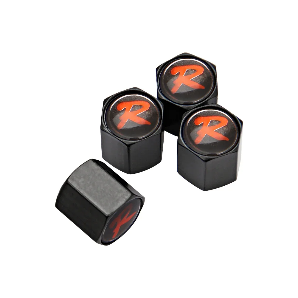 Стайлинг автомобиля колпачок на стержни клапана колеса для R Logo Toyota Audi A3 VW Scirocco Golf