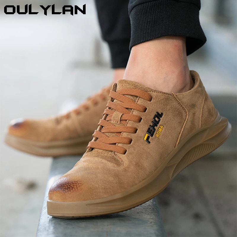 Обувь для защиты труда мужская стальная обувь baotou противоударная