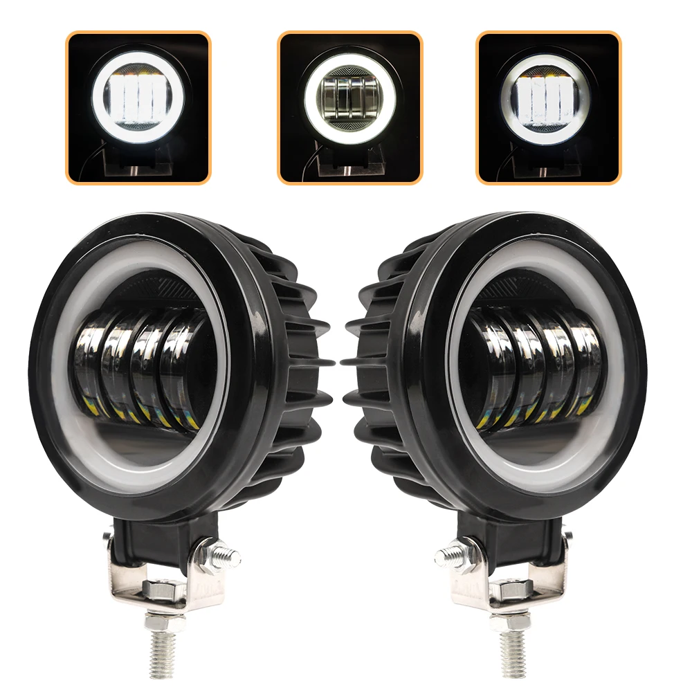 Светодиодный рабочий прожсветильник для внедорожника мотоцикла дальнего света