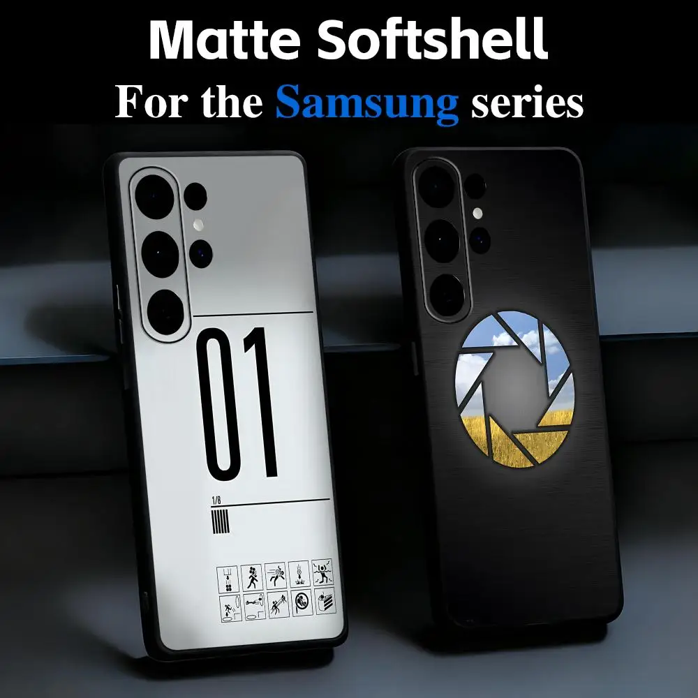 Фото Чехол для телефона Cool Game Portal для Samsung Galaxy S26 S25 S24 S23 S22 S21 Plus Ultra Fold A, мягкий, черный №1