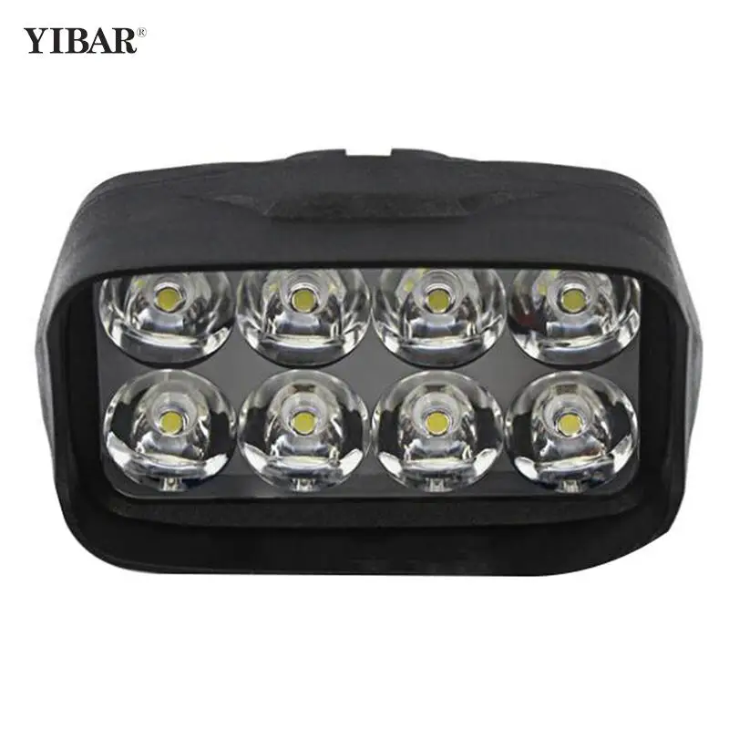 

1Pc Motorcycle Car Super Bright 8 LED Light Headlight Spotlights Headlamp