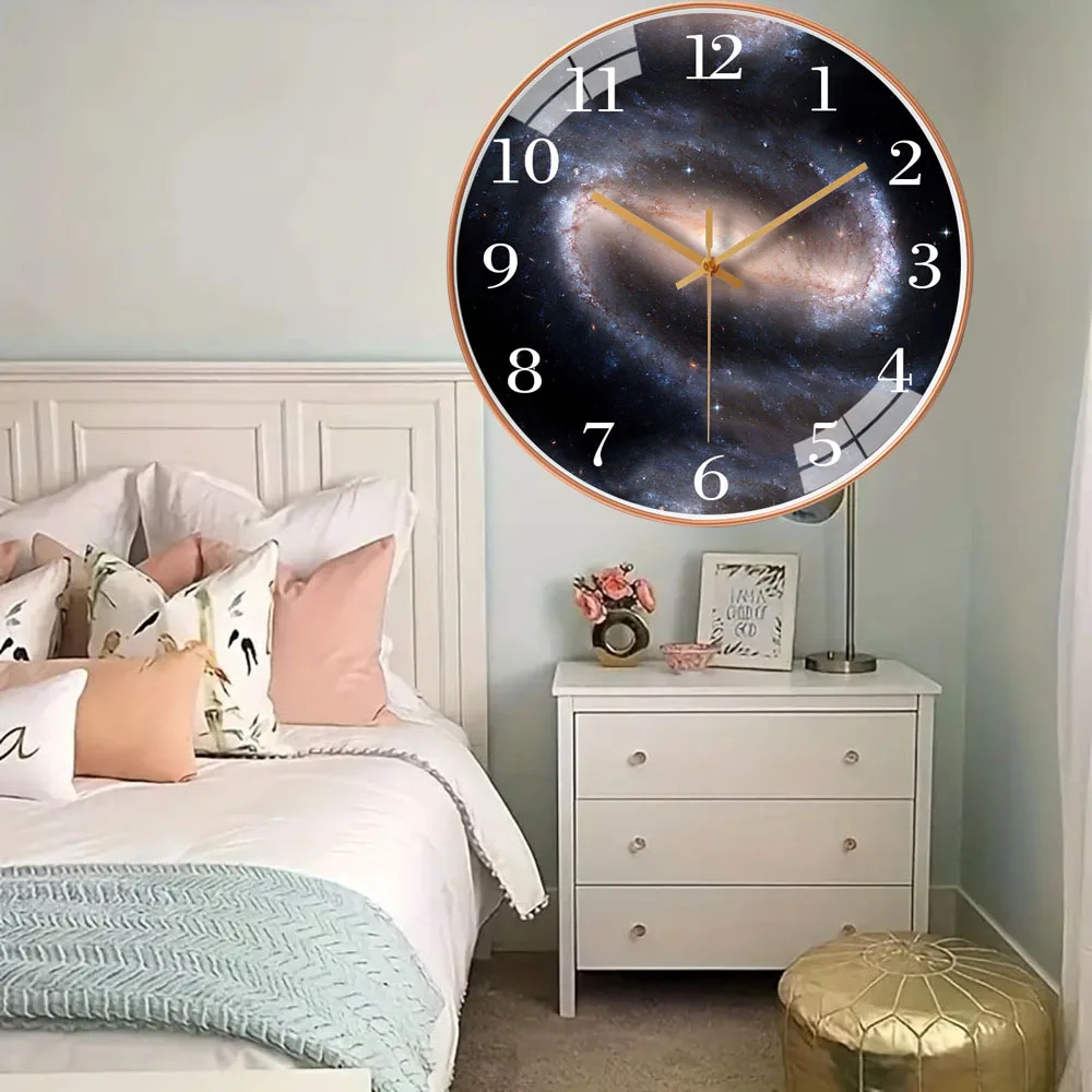 Роскошные часы Meltaway персональные бесшумные 8-дюймовые настенные простое