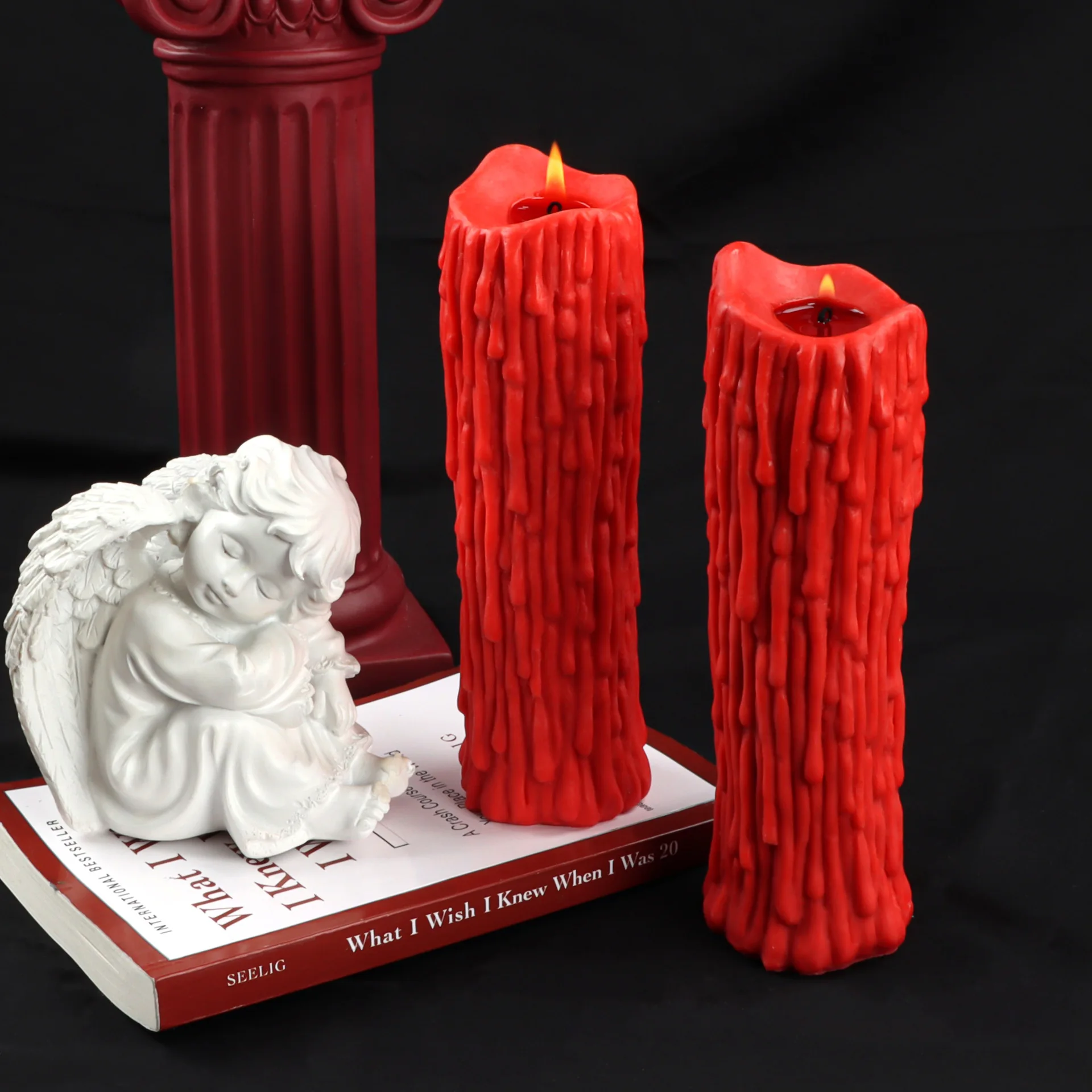 

Creative Tears Silicone Candle Mold for DIY Aromatherapy Candle Plaster Ornaments Soap Epoxy Resin Mould Handicrafts Making Tool