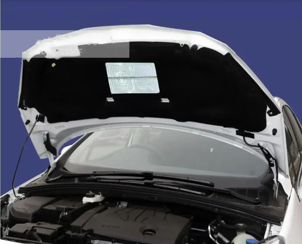 Теплозвукоизоляция хлопковый передний капот коврик для брандмауэра двигателя