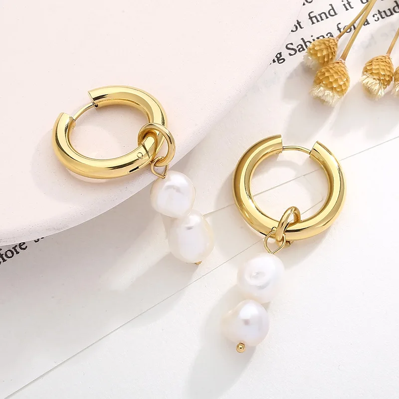 Модные женские и мужские серьги-гвоздики золотого серебряного цвета из