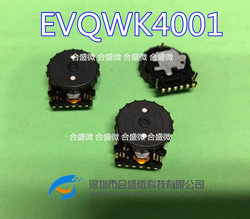 

Evq-wk4001 roller coding switch 360° dial type 15 bit encoder with switch