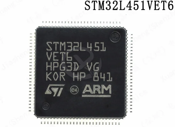 

1 PCS/LOTE Stm32l451vet6 pacote qfp100 microcontrolador microcontrolador ic chip