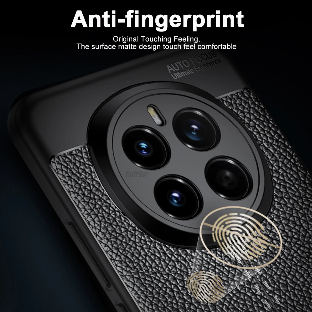 Чехол для HONOR MAGIC 7 PRO/MAGIC7 с узором личи кожаный мягкий чехол из ТПУ MAGIC7PRO Classic Business