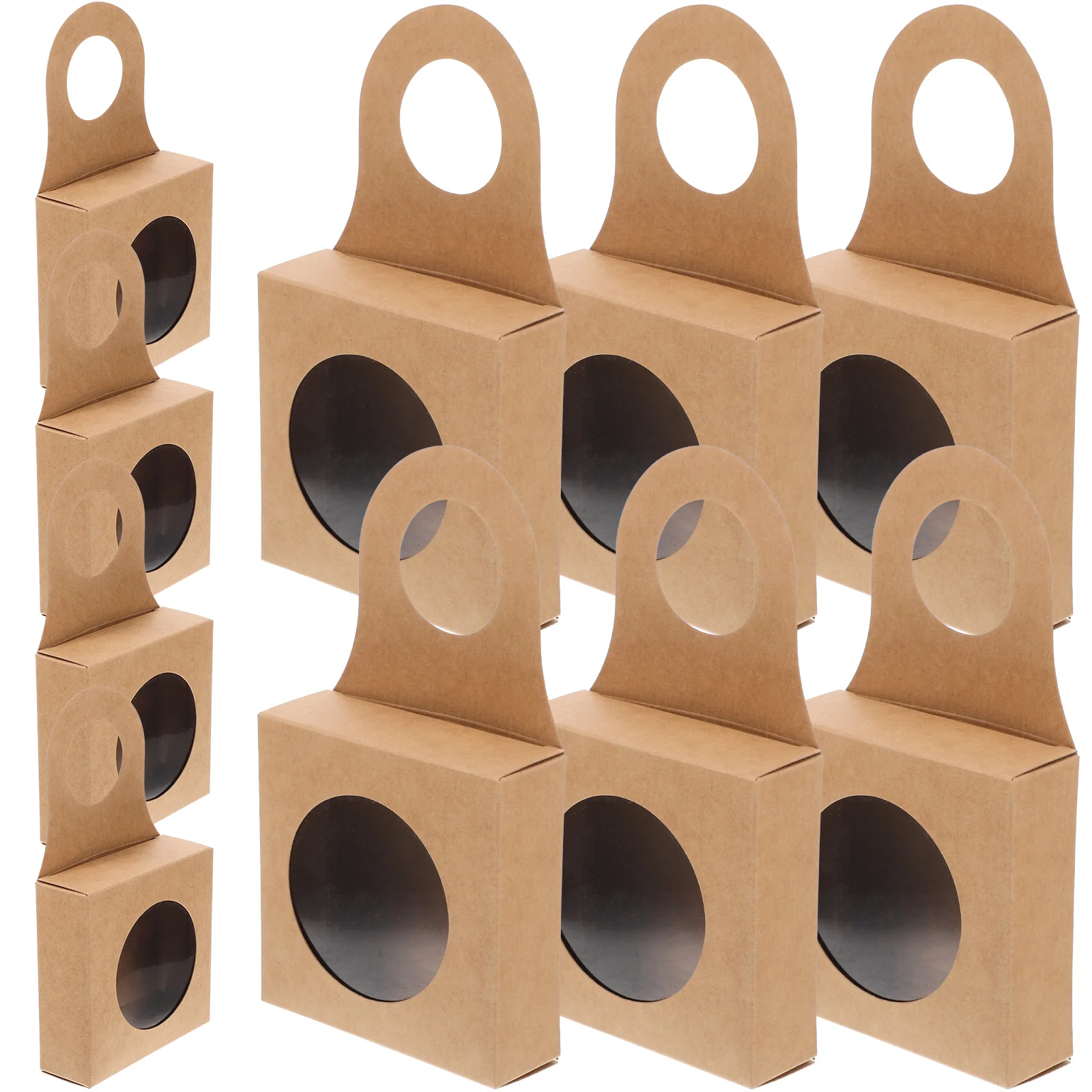 

25 Pcs Hanging Bottle Boxes Gift Wrap Box Box Holder Paper Gift Boxes Window Hanging Bottle Box Household Decorative Boxes