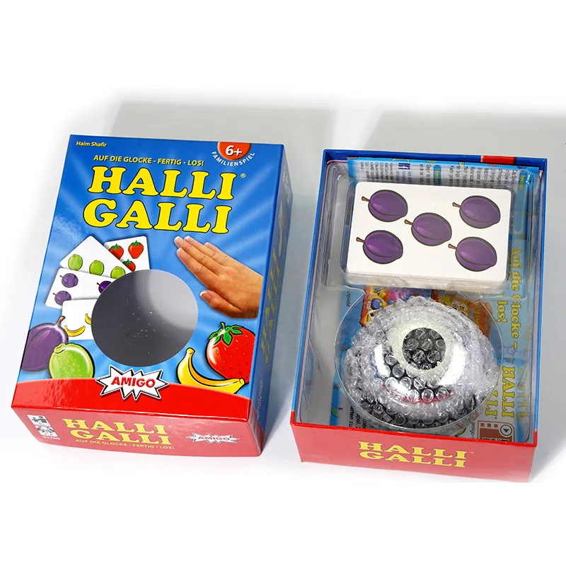 Настольная Игра Halli Galli Быстрый Отклик Семейный Отдых Искусственная Деятельность