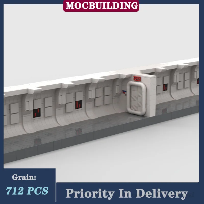 Модель MOC Space Wars Tantive IV строительный блок модульная сборка коридоров коллекция